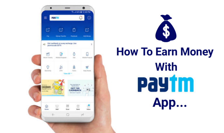 how to earn real paytm cash