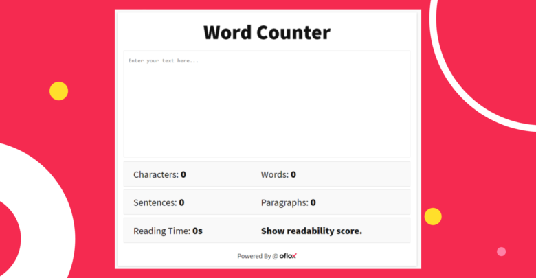 word counter.